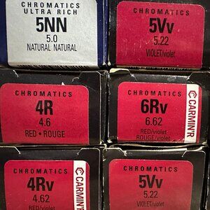 REDKEN CHROMATICS RUBILANE dark RED VIOLET COLOR BUNDLE incl 5NN